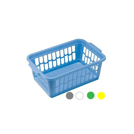 HEIDRUN - Košík plast 30x19x10cm rôzne farby