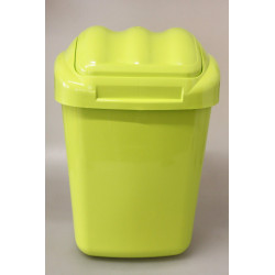 PLAFOR - Kôš na odpad FALA 30 l zelený plast