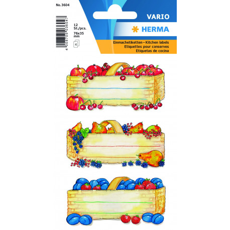 MAKRO - Etikety Vario ovocné koše 3604