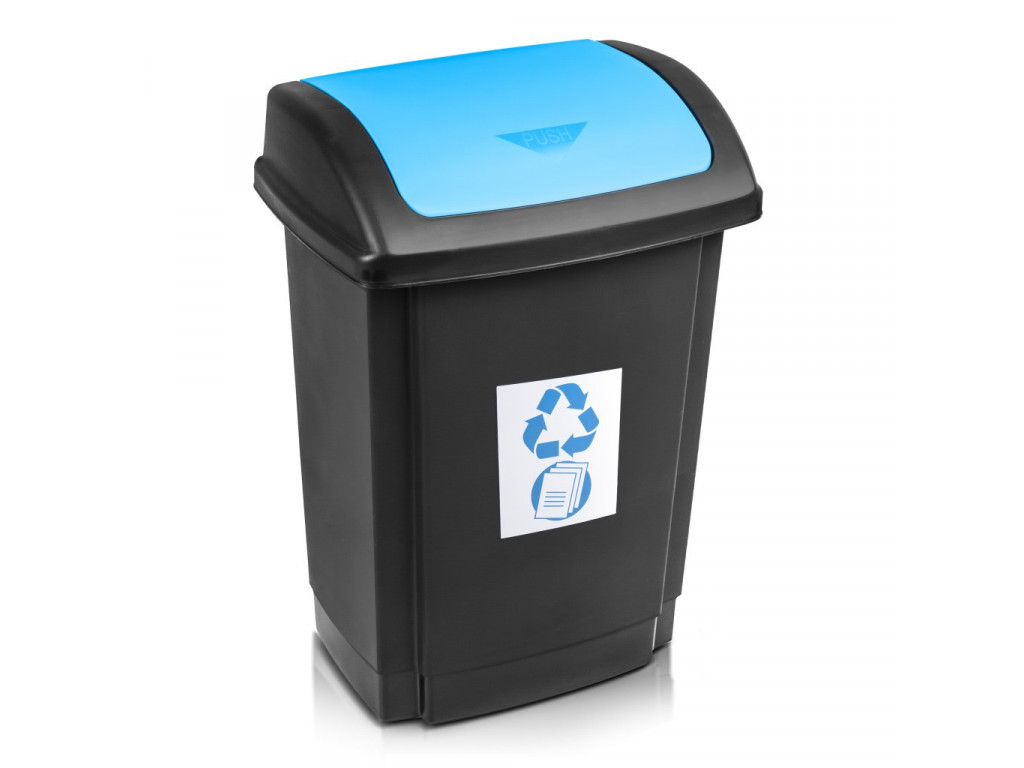 MAKRO - Kôš na recyklovaný odpad 25l modrý