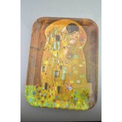 MAKRO - Podnos plast 39,5x29x2,3cm Klimt Kiss
