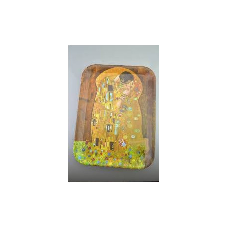 MAKRO - Podnos plast 39,5x29x2,3cm Klimt Kiss