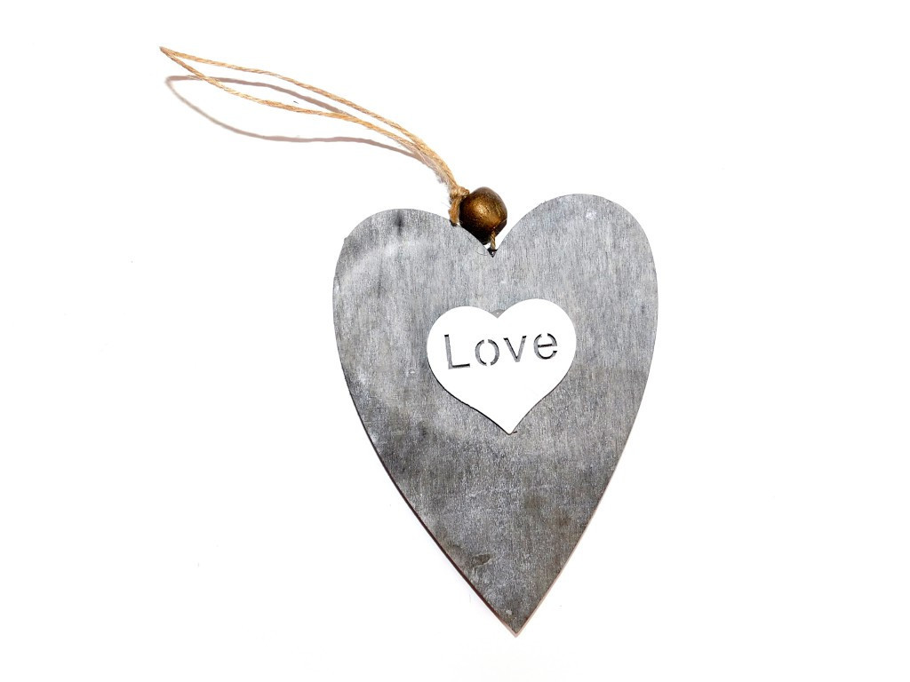 E-shop Dekorácia srdce Love
