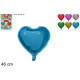 MAKRO - Balón srdce 46cm rôzne farby