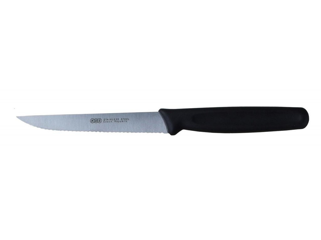 KDS - Nôž steak vlnity 4,5 1441 čierny