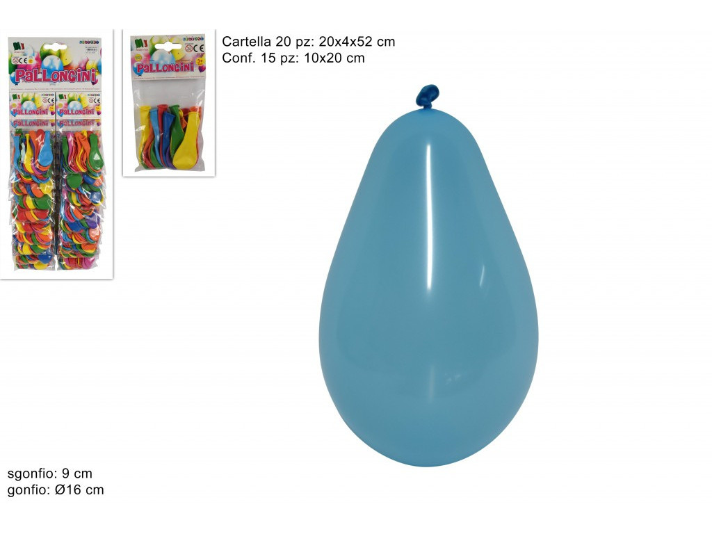 E-shop MAKRO - Balónky nafukovací 15ks rôzne farby