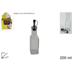 MAKRO - Fľaša na olej/ocot 200ml